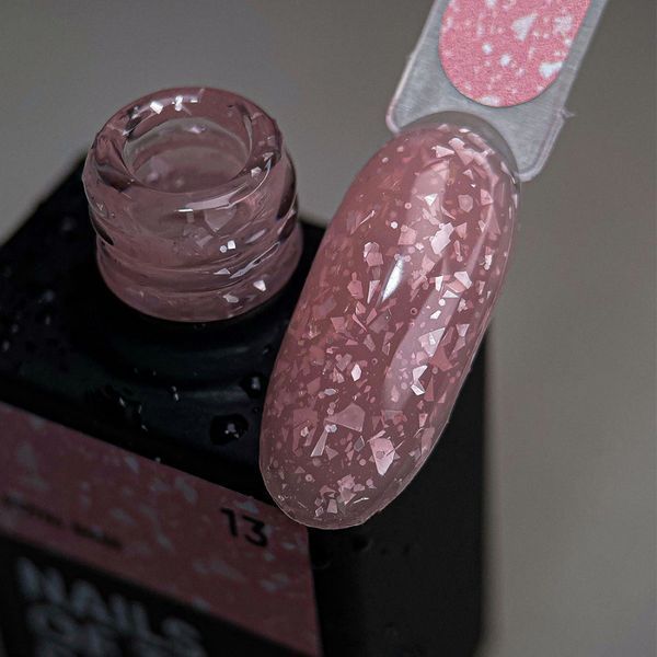 База для нігтів з поталю NAILSOFTHEDAY Potal base 013, 10 мл 11803 фото