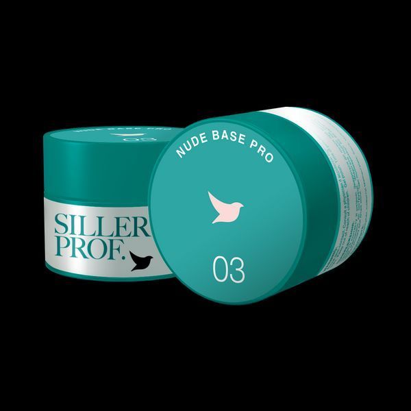 Нюдова база для нігтів Siller Nude Base Pro №3, 30мл N02935 фото