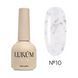 Молочна база для нігтів Lukum Crystal Rubber Base №10 10 мл N09469 фото 1