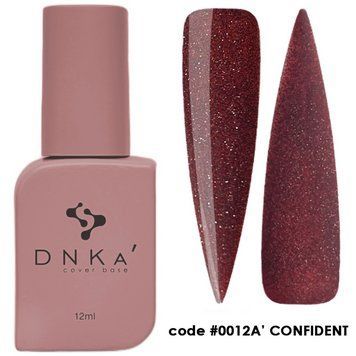 Камуфлирующая база для ногтей DNKa' Cover Base 012A&rsquo; Confident, 12 мл DNKA0012A фото