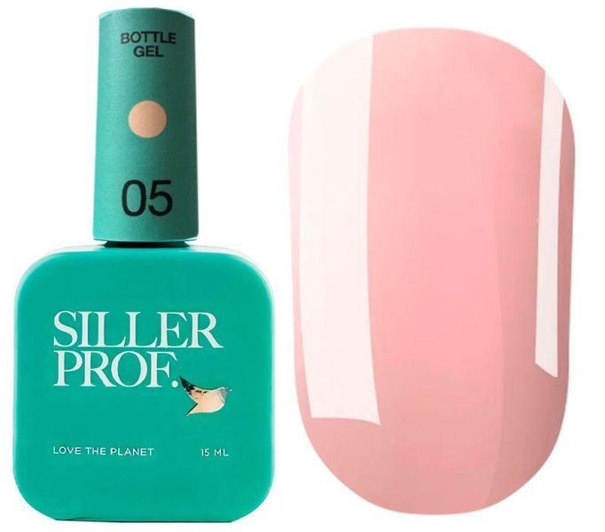 Гель для нігтів Siller Bottle Gel №5, 15 мл 45377 фото