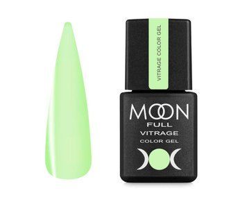 Гель-лак для ногтей Moon Full Vitrage Color Gel №03 Зеленый шепот, 8 мл 40703 фото
