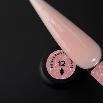 Гель для ногтей Siller Bottle Gel №12, 15 мл 763332 фото