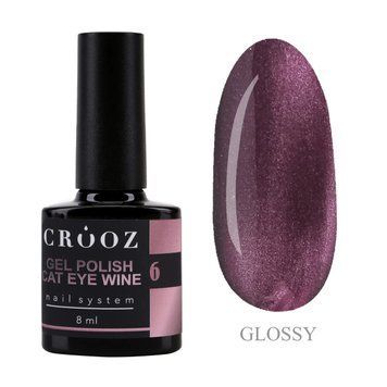Crooz Гель-лак Wine Cat 6, 8 мл CW06 фото