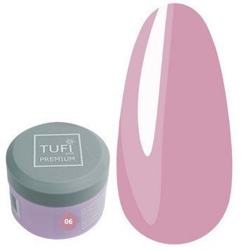 UV гель для наращивания TUFI profi PREMIUM Builder Gel 06 French Pink 15 г 226582 фото