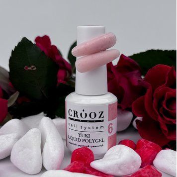 Жидкий полигель Crooz Liquid Polygel Yukki №06, 15 мл 71246 фото