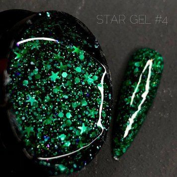 CROOZ Гель для дизайна Star gel №4, 5г N1774904 фото