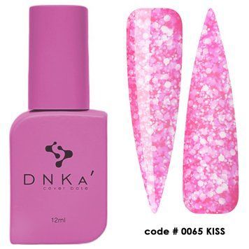 Камуфлююча база для нігтів DNKa&rsquo; Cover Base 065 Kiss, 12 мл DNKA0065 фото