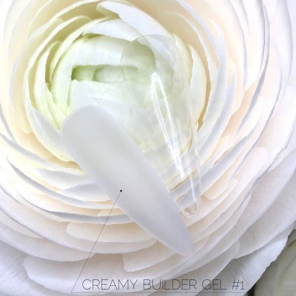 Однофазний гель CROOZ Creamy builder gel №01, 15 мл N12390 фото