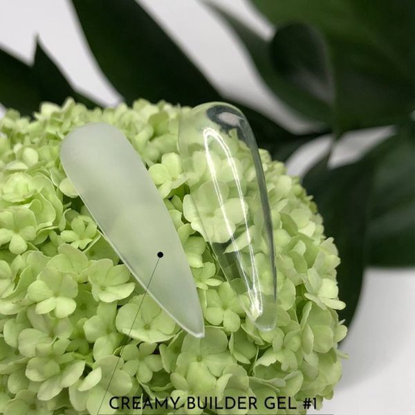 Однофазний гель CROOZ Creamy builder gel №01, 15 мл N12390 фото