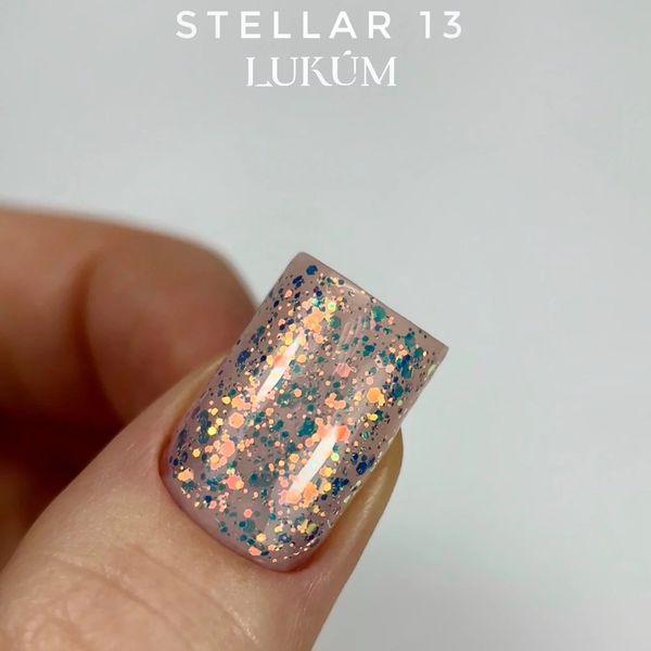 Гель-лак для нігтів Lukum Stellar №13, 10 мл 6733 фото