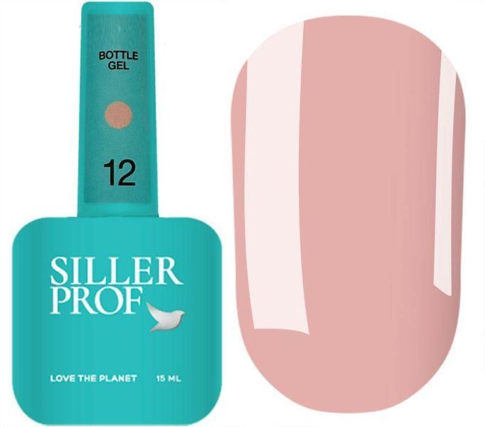 Гель для ногтей Siller Bottle Gel №12, 15 мл 763332 фото