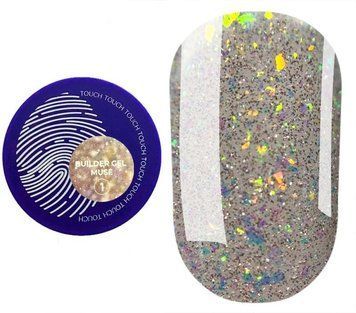 Гель для ногтей Touch Builder gel MUSE 01, 15 мл 49170 фото
