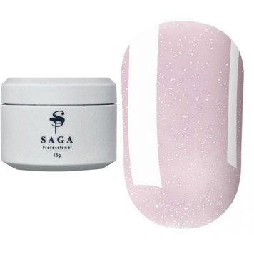 Гель для наращивания SAGA Builder Gel Veil, Orchid Shimmer №3 N01938 фото