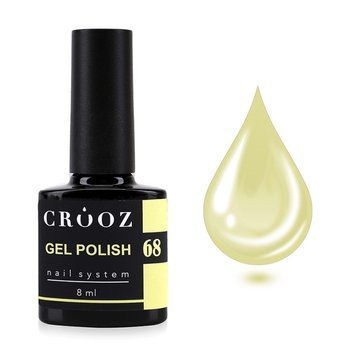 Гель-лак для ногтей Crooz 68 солнечно-лимонный 8 мл N068068 фото