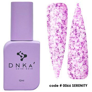 Камуфлююча база для нігтів DNKa&rsquo; Cover Base 066 Serenity, 12 мл DNKA0066 фото