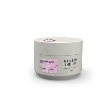 NAILSOFTHEDAY Builder gel 99 - розовый с сухоцветами гель для наращивания, 15мл 4823699 фото