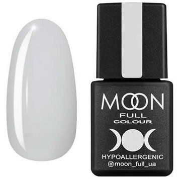 Гель-лак Moon Full №202 білий напівпрозорий з мікроблиском, 8мл. N03408112 фото