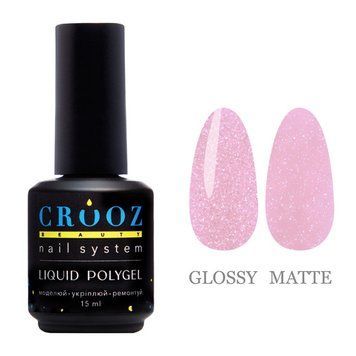 Жидкий полигель с шиммером Crooz SHIMMER Liquid Polygel №04, 15 мл N83353 фото