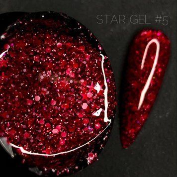CROOZ Гель для дизайна Star gel №5, 5г N1774905 фото
