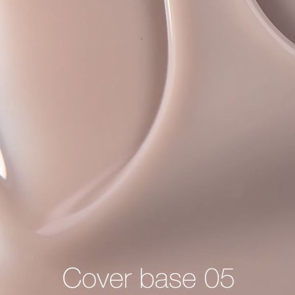 База для ногтей Nailsoftheday Cover base NEW Formula 05 - полупрозрачное пудро-розовое, 30 мл 547662 фото