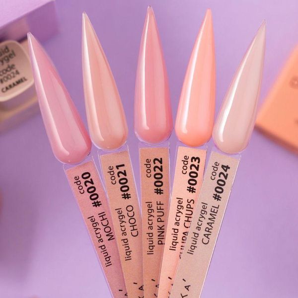 Рідкий акригель для нігтів DNKa&rsquo; Liquid Acrygel #0022 Pink Puff, 12 мл LAD0022 фото