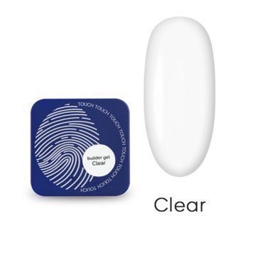 Гель для ногтей Touch Builder Gel Clear, 10 мл 59223 фото