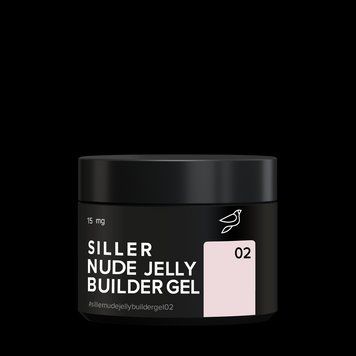 Гель Siller Nude Jelly Builder 02, 15 мл JL02 фото