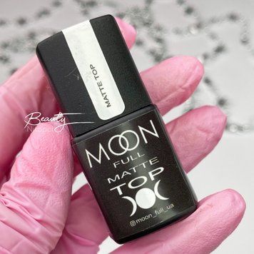 MOON FULL Top Matte - матовый топ для гель лака, 8 мл. N05226 фото