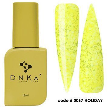Камуфлююча база для нігтів DNKa&rsquo; Cover Base 067 Holiday, 12 мл DNKA0067 фото