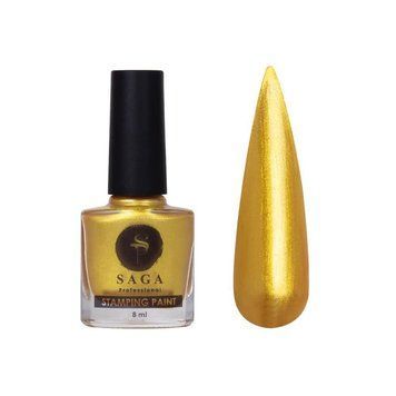 Лак для стемпинга Saga Professional Stamping №11 золото N050751 фото