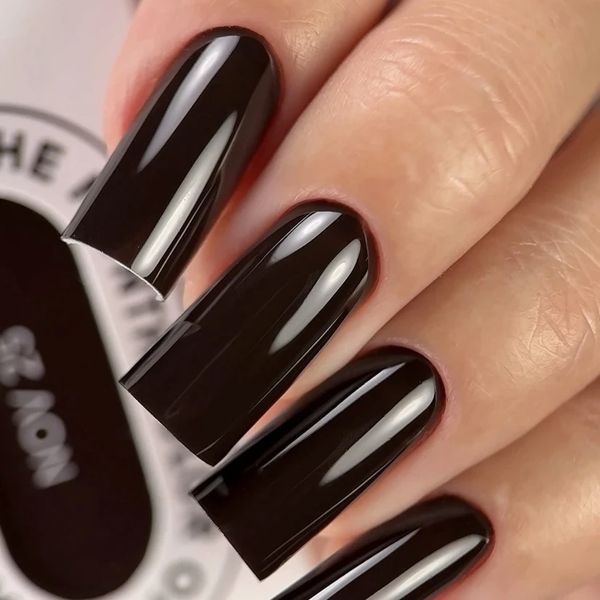 NAILSOFTHEDAY Color of the month November 2025 Deep Brown - цвет месяца глубокий коричневый с шоколадным ароматом, 10мл 48288542 фото