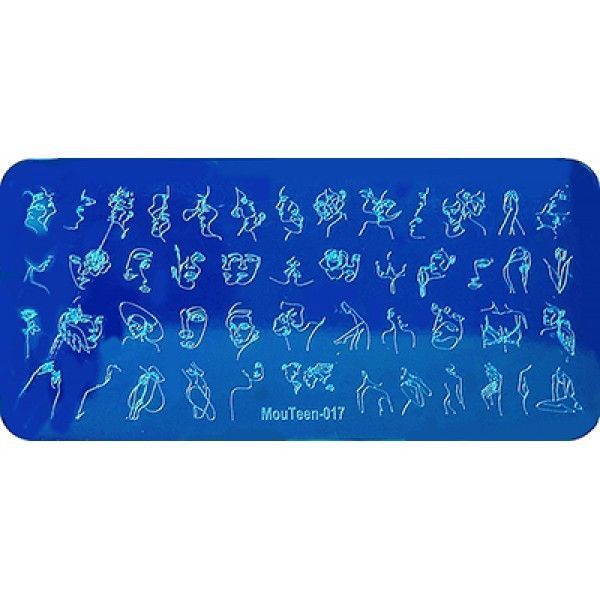 Пластина для стемпінгу MART-011 m011 фото