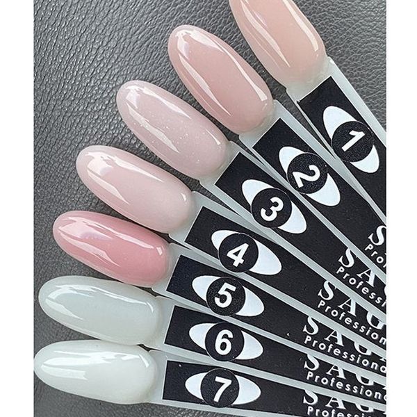 Гель для нарощування SAGA Builder Gel Veil, Rose Pink №4 N01939 фото