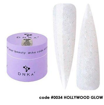Гель для наращивания ногтей DNKa&rsquo; Builder Gel 0034 Hollywood Glow, 30 мл BGD0034 фото