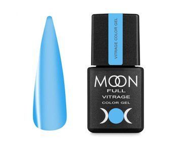 Гель-лак для ногтей Moon Full Vitrage Color Gel №06 Лазурный бриз, 8 мл 40706 фото