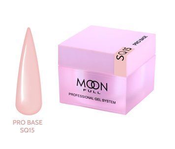 База для ногтей без HEMA та ТРО Moon Full Nude Pro Base №SQ15, 30 мл NSQ15 фото