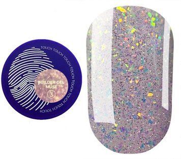Гель для ногтей Touch Builder gel MUSE 03, 15 мл 49172 фото