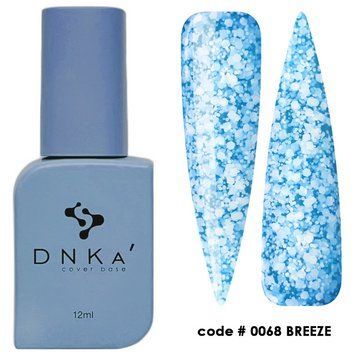 Камуфлююча база для нігтів DNKa&rsquo; Cover Base 068 Breeze, 12 мл DNKA0068 фото