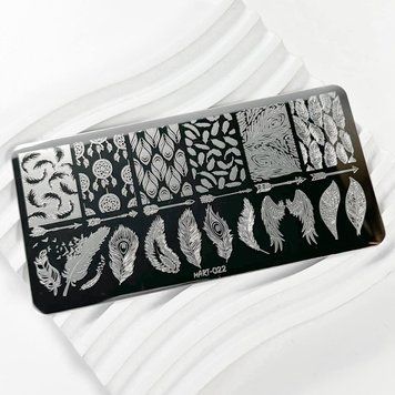 Пластина для стемпинга MART-022 mL003 фото