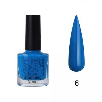 Лак для стемпинга неоновый Saga Professional Neon Stamping №6 N032591 фото