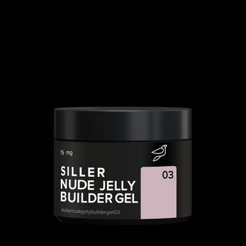 Гель Siller Nude Jelly Builder 03, 15 мл JL03 фото
