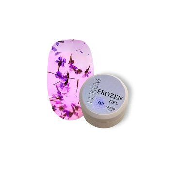 Гель с сухоцветами Lukum Gel Frozen №03 ,5 мл N6203 фото