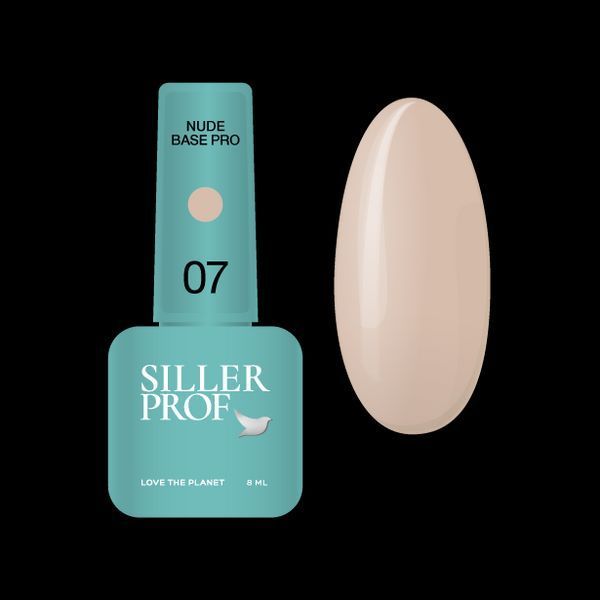 База для ногтей Siller Nude Base Pro №7, 8мл N029328 фото
