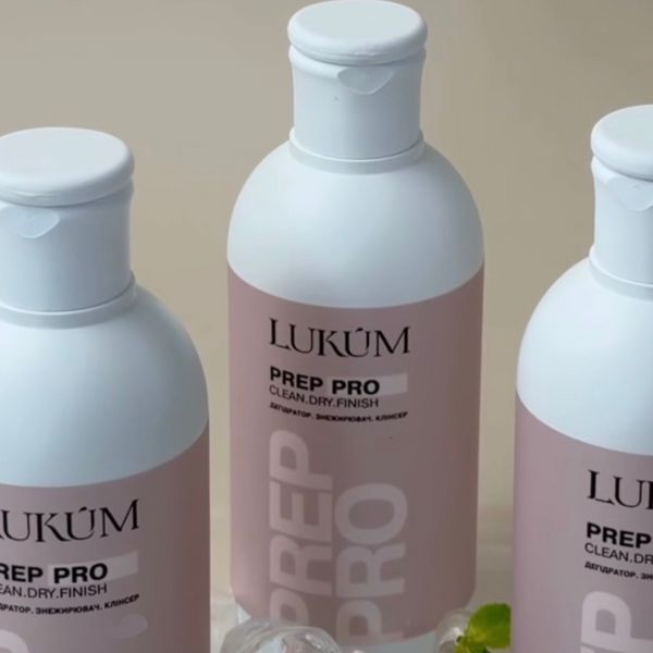 Жидкость 3 в 1 Nail Prep Pro Lukum, 250мл N135250 фото