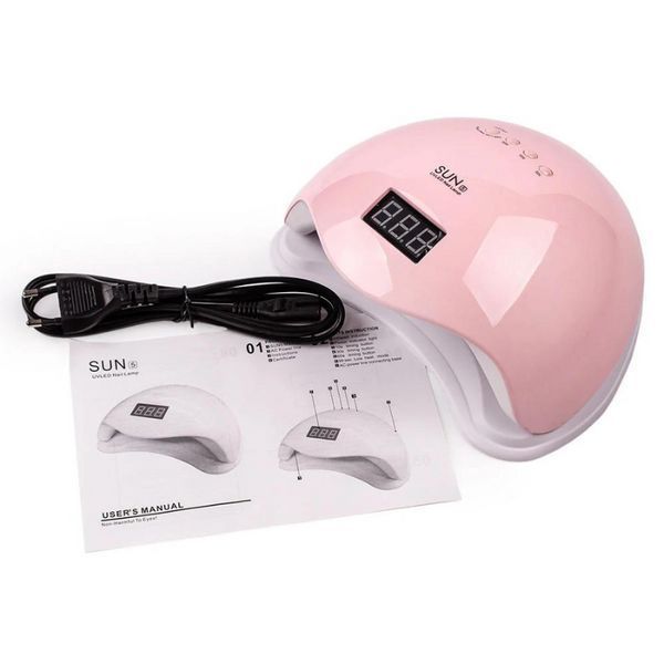 Лампа Sun 5 Pink для сушки ногтей UV/LED 48 Вт N5890964 фото