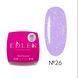 Гель для наращивания Edlen Builder Builder Gel Princess №26 с шиммером (легкий фиолетовый),15 мл 0001330626 фото 1