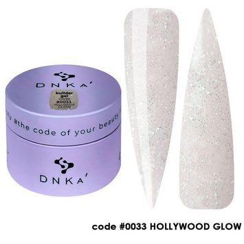 Гель для наращивания ногтей DNKa&rsquo; Builder Gel 0033 Hollywood Glow, 30 мл BGD0033 фото