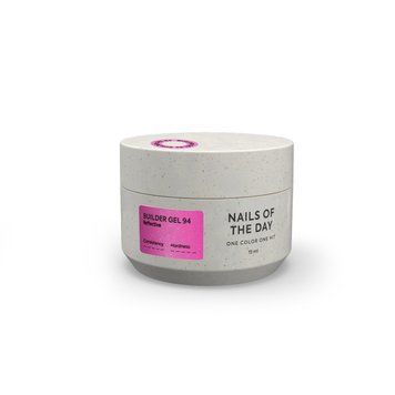 NAILSOFTHEDAY Builder gel 94 - холодный розовый светоотражающий гель для наращивания, 15мл 4823694 фото