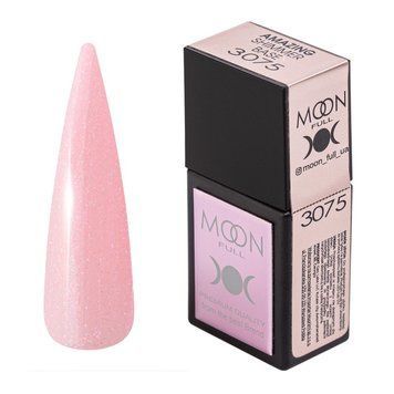 База с шиммером для ногтей Moon Full Amazing Shimmer base 3075, 12 мл 3075 фото